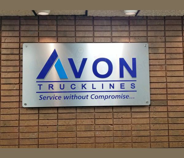 Alupanel With Acrylic Cut Out Letters